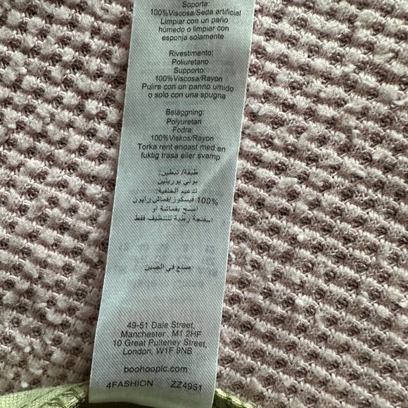 Olive Washed Faux Leather Square Neck Dip Hem Corset (Pretty Little Thing) - Picture 8 of 9